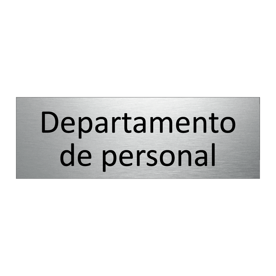Departamento de personal