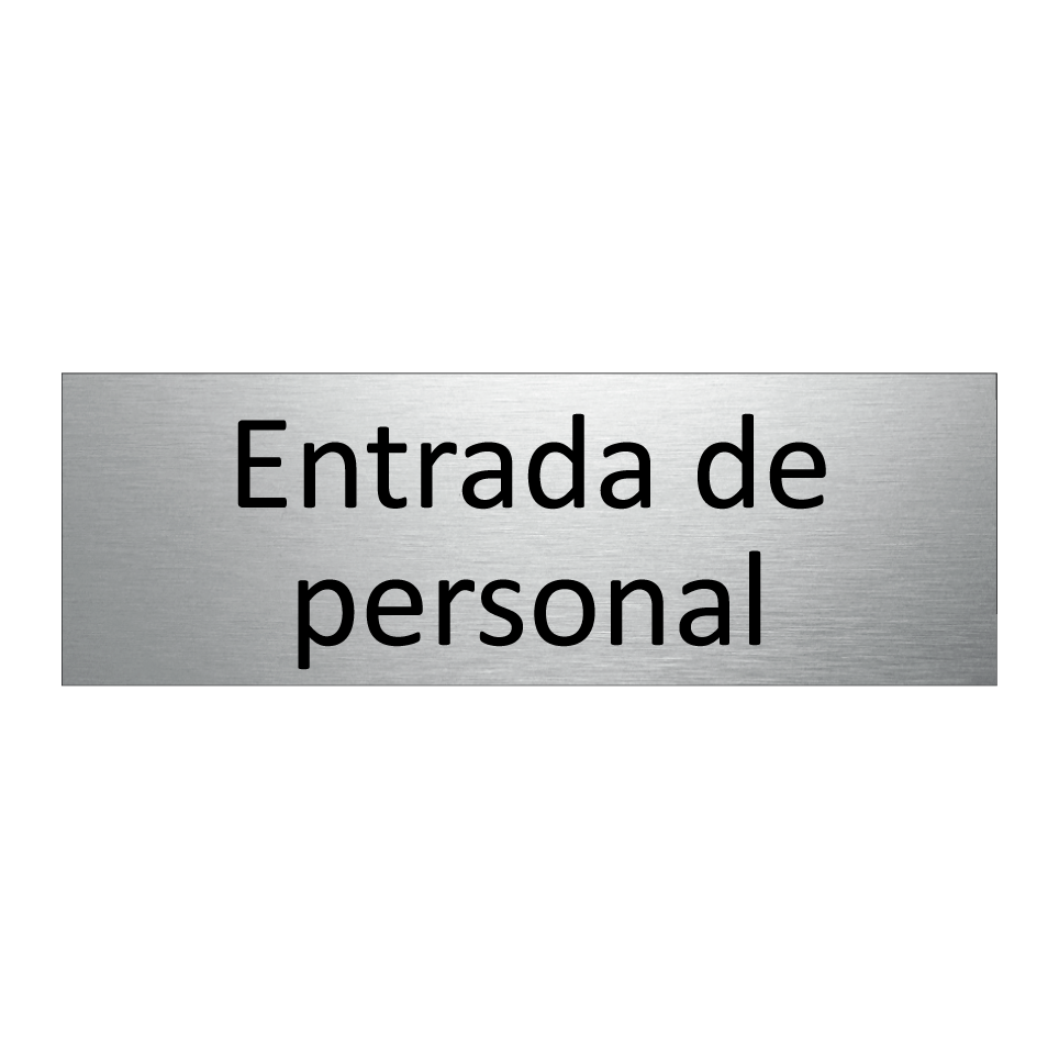 Entrada de personal