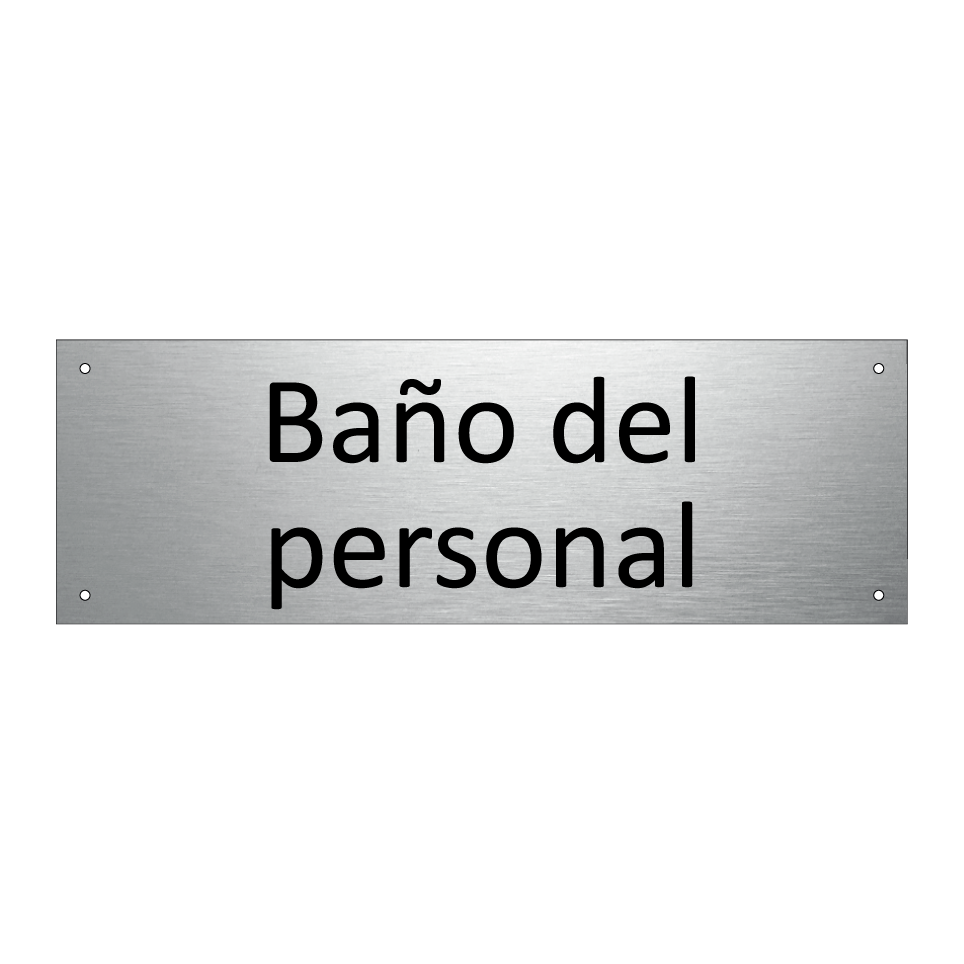Baño del personal