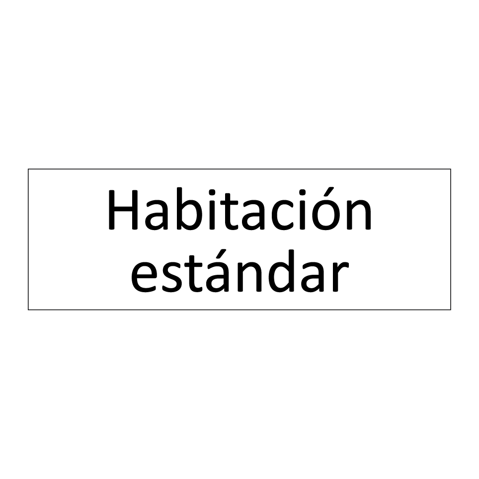 Habitación estándar