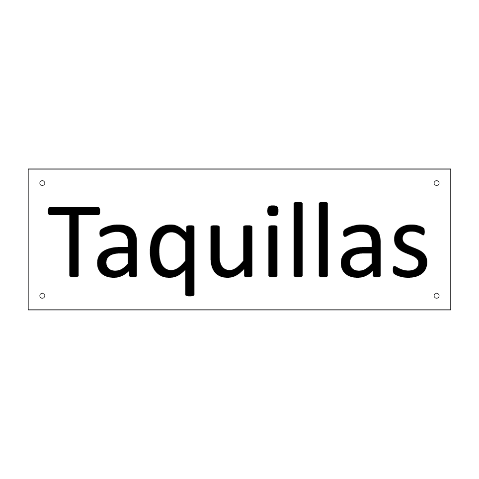 Taquillas