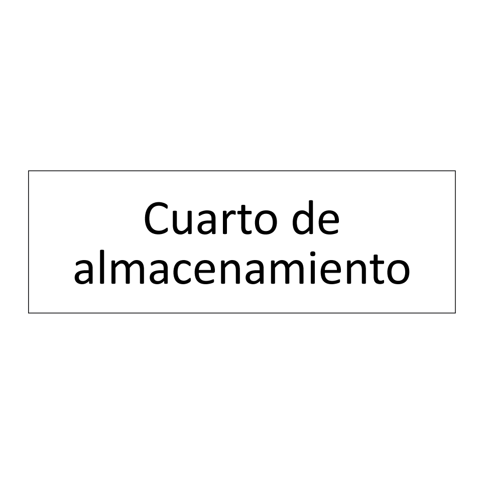 Cuarto de almacenamiento