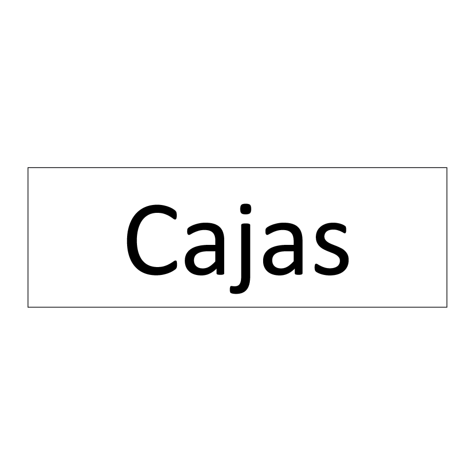 Cajas