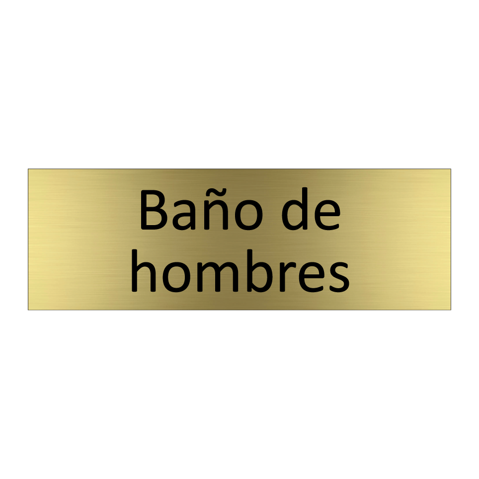 Baño de hombres