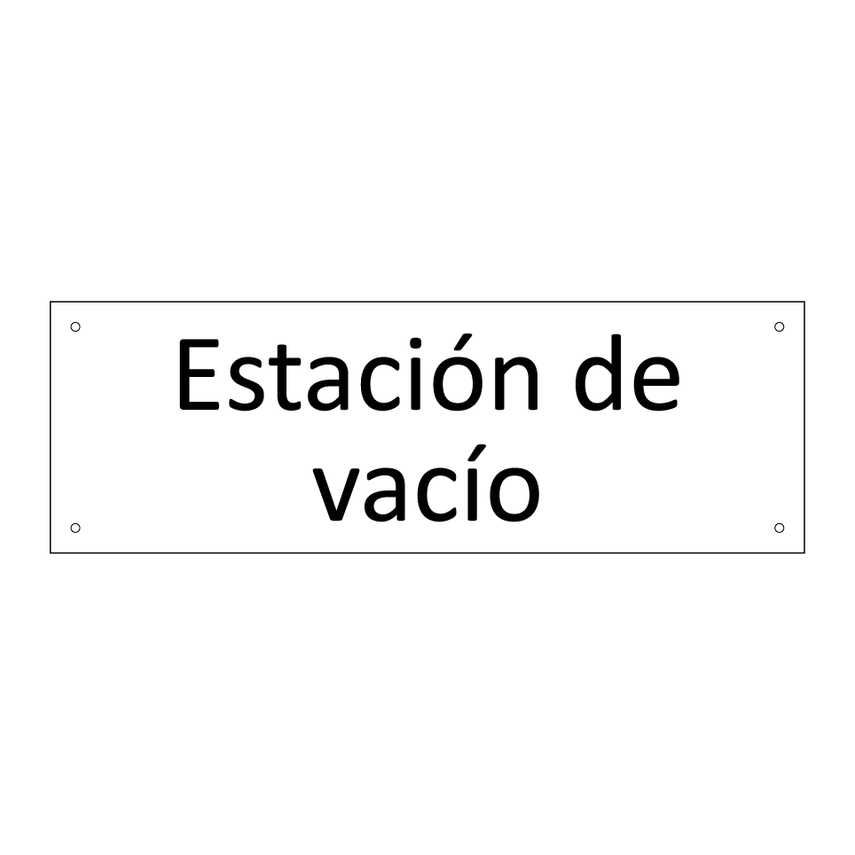 Estación de vacío