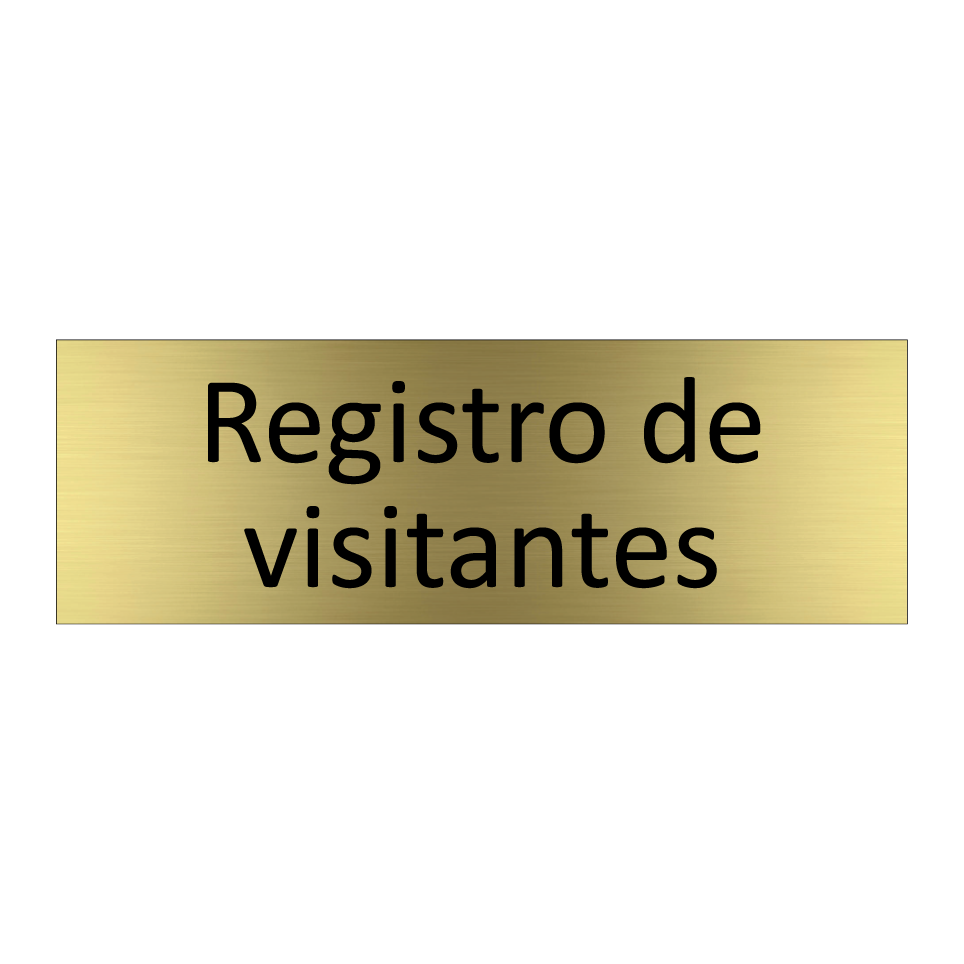 Registro de visitantes
