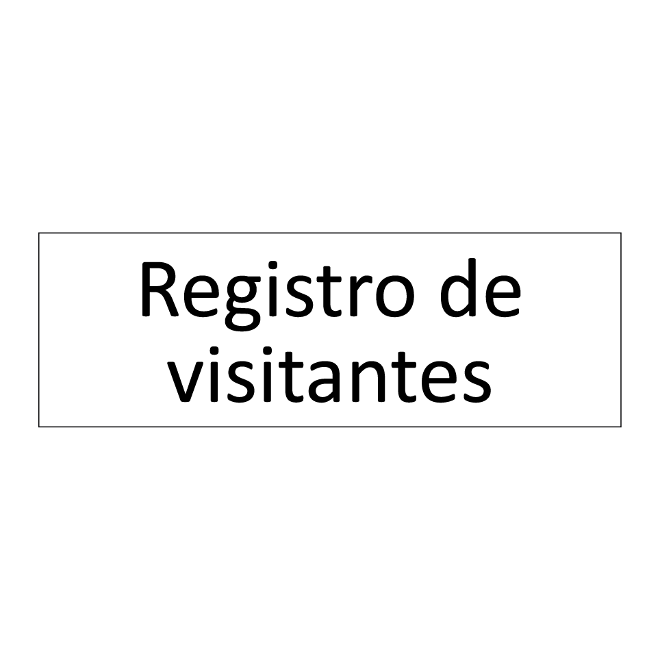 Registro de visitantes
