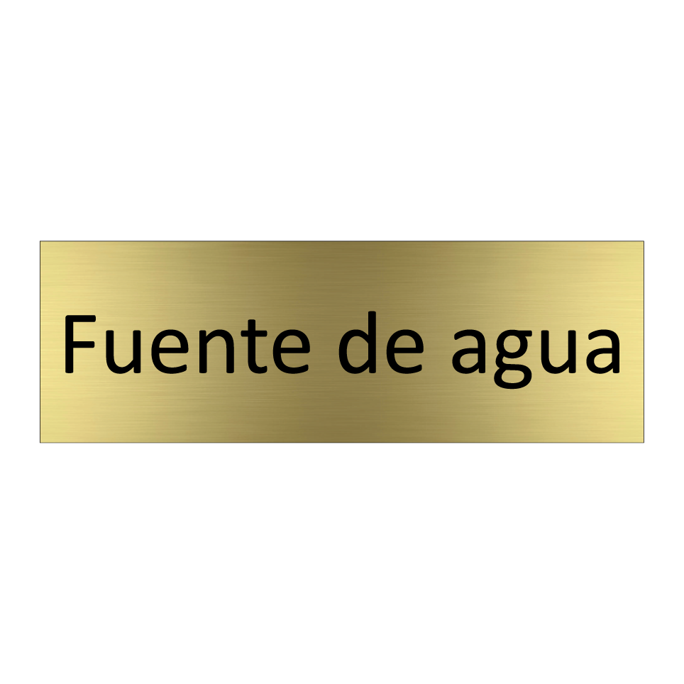 Fuente de agua