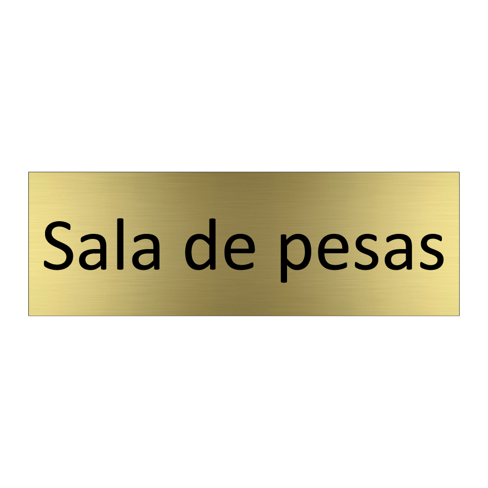 Sala de pesas