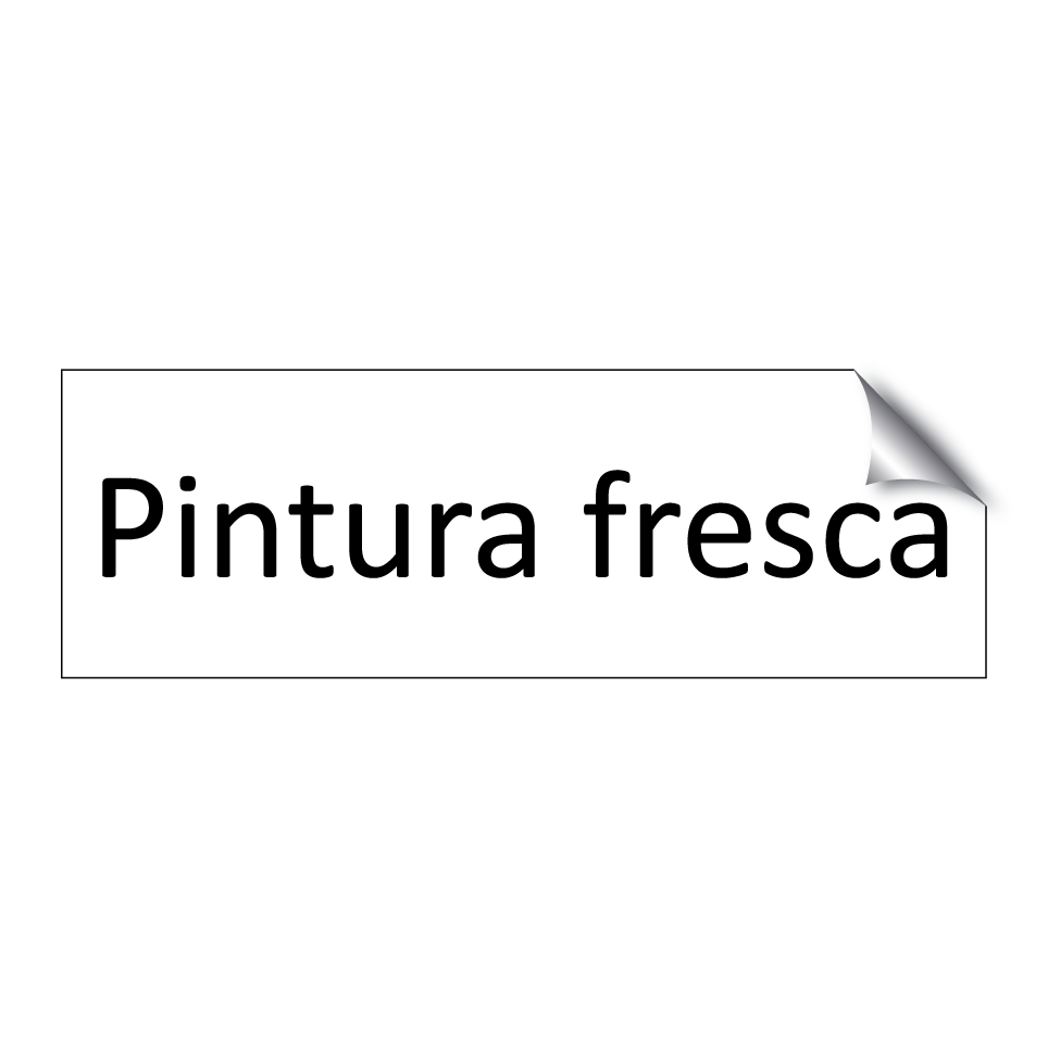 Pintura fresca