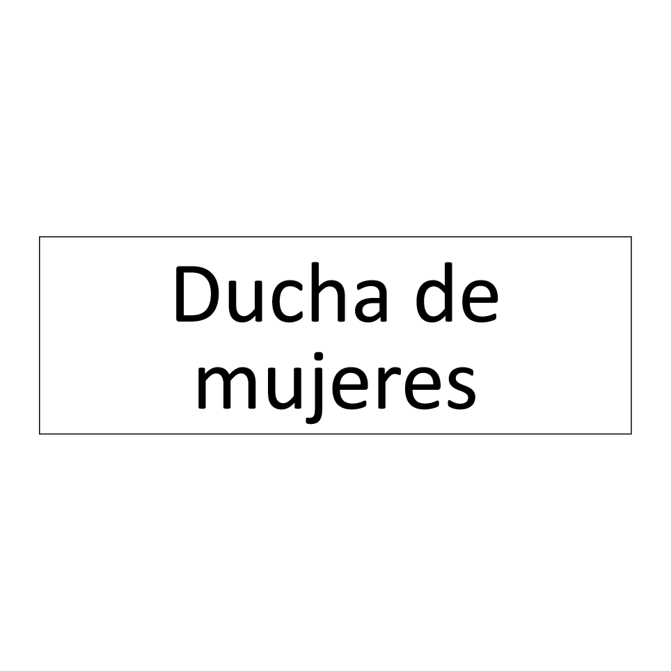Ducha de mujeres