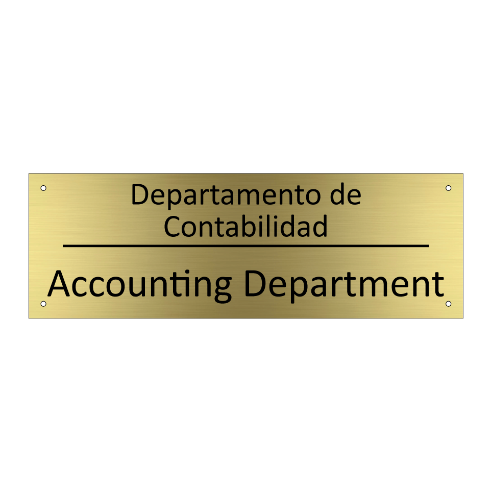 Departamento de Contabilidad - Accounting Department