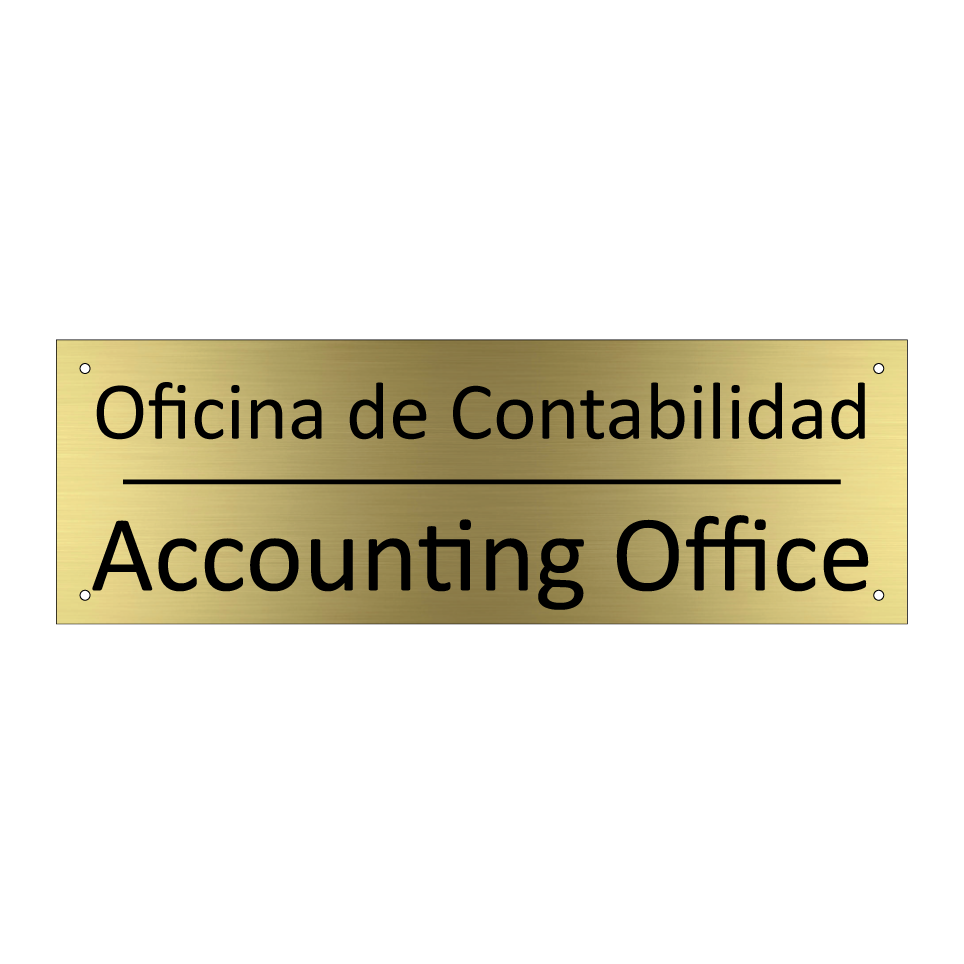 Oficina de Contabilidad - Accounting Office