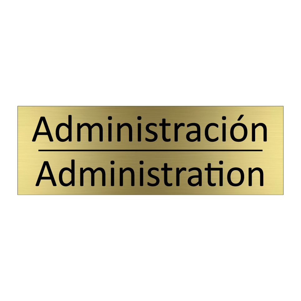 Administración - Administration