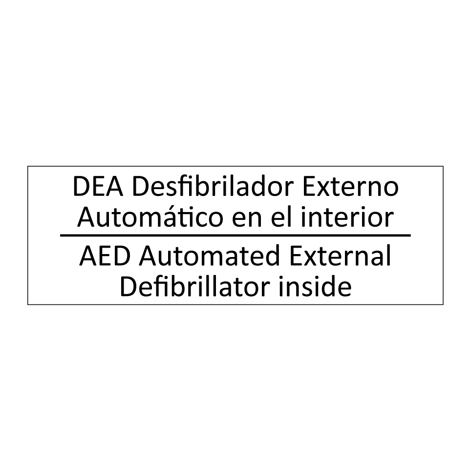 DEA Desfibrilador Externo /.../ - AED Automated External /.../