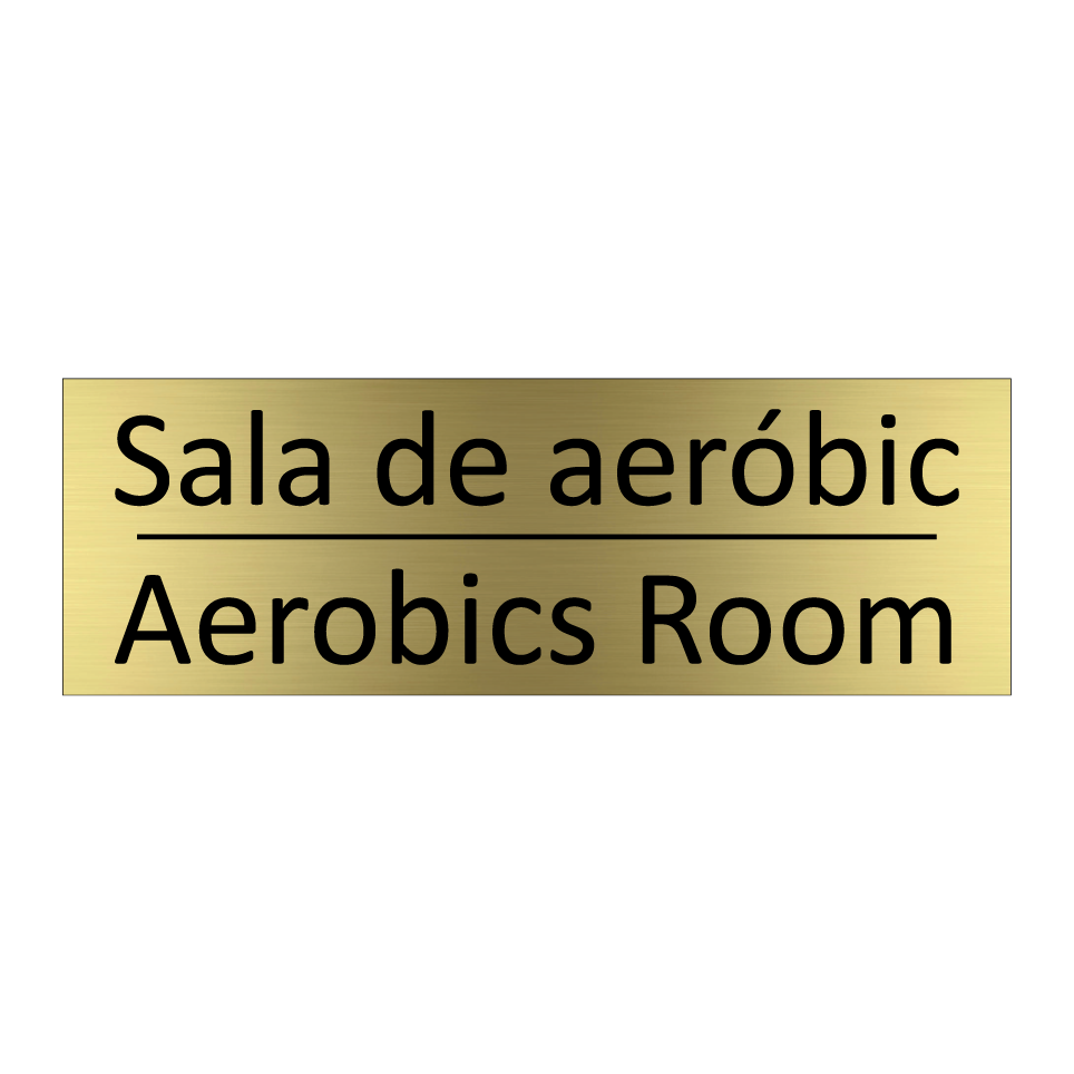 Sala de aeróbic - Aerobics Room
