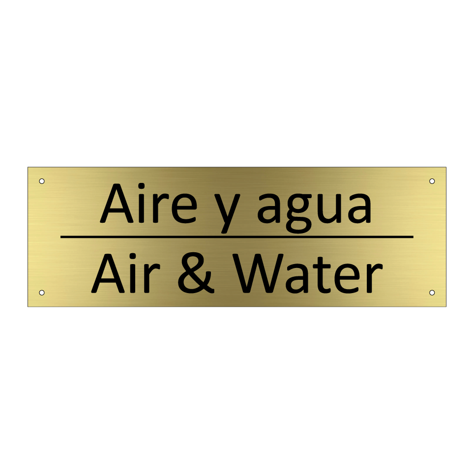 Aire y agua - Air & Water