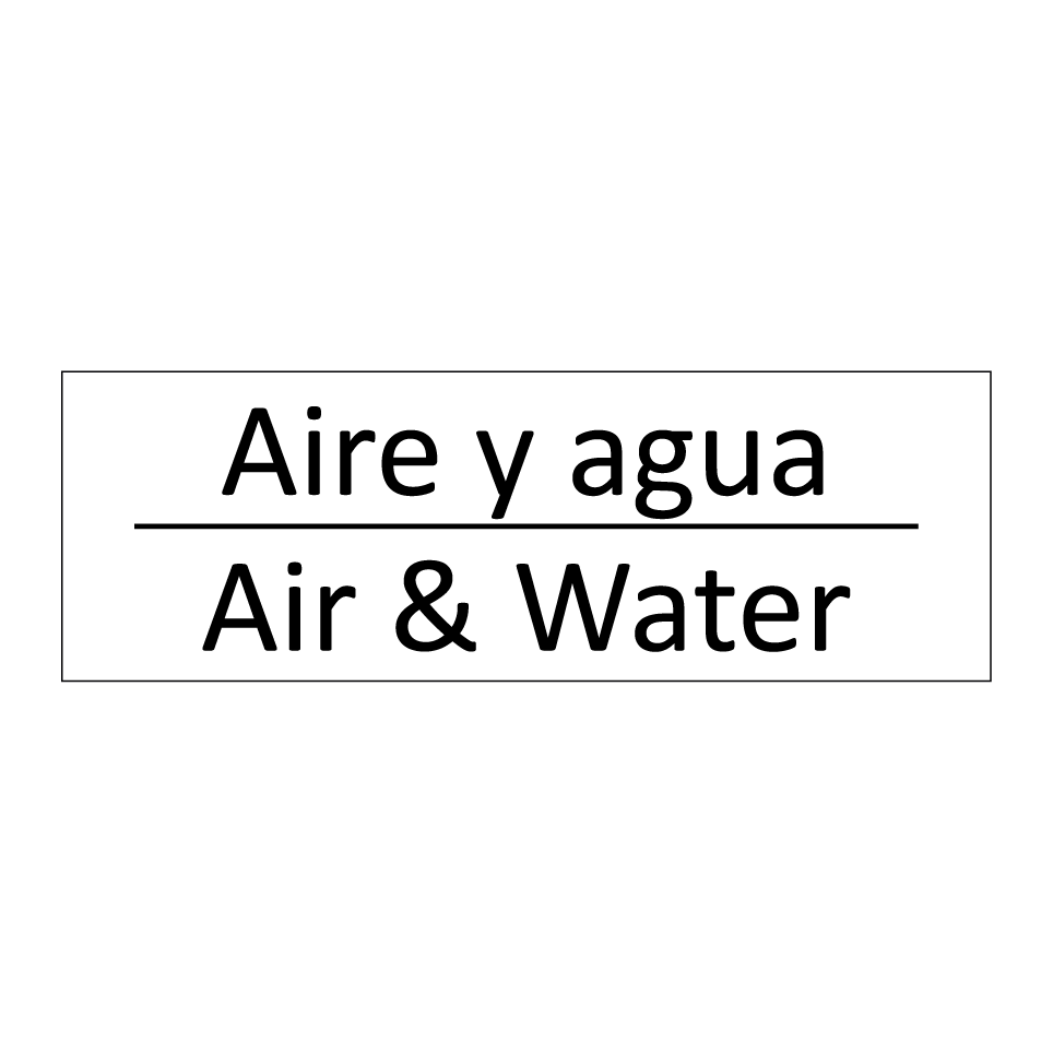 Aire y agua - Air & Water