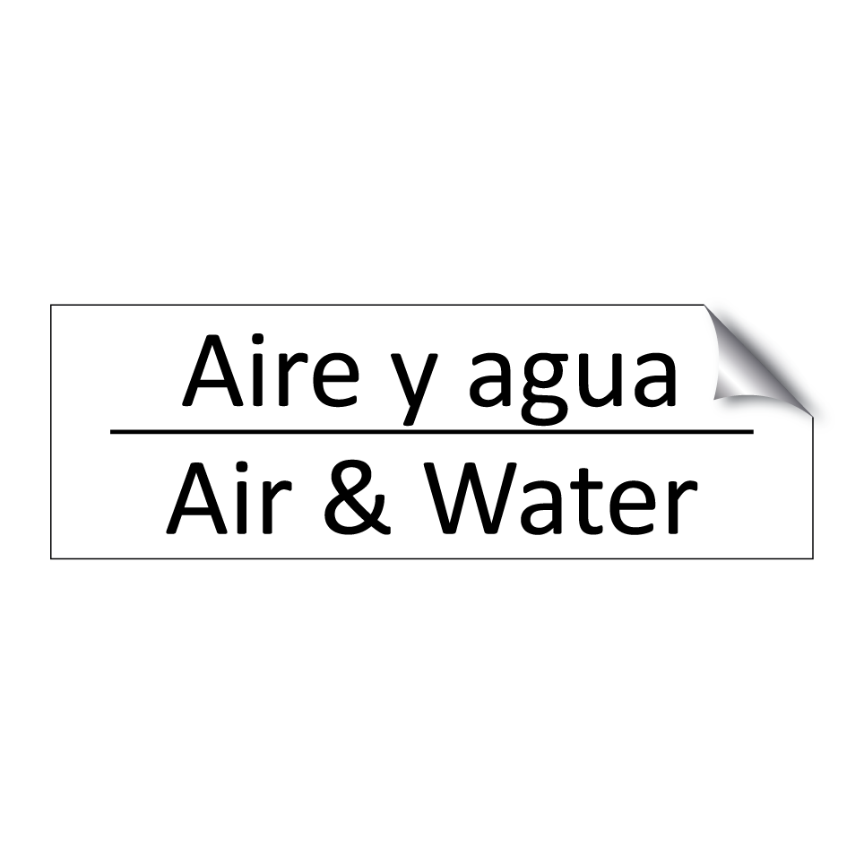 Aire y agua - Air & Water
