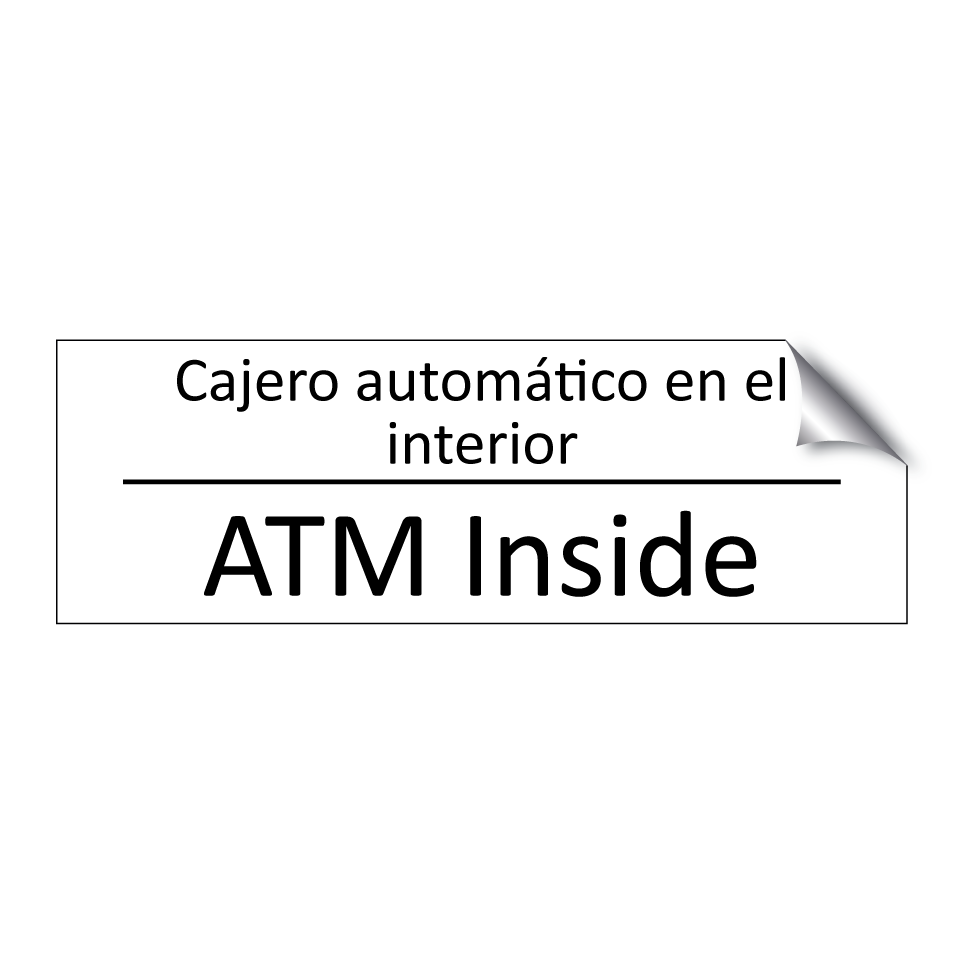 Cajero automático en el /.../ - ATM Inside