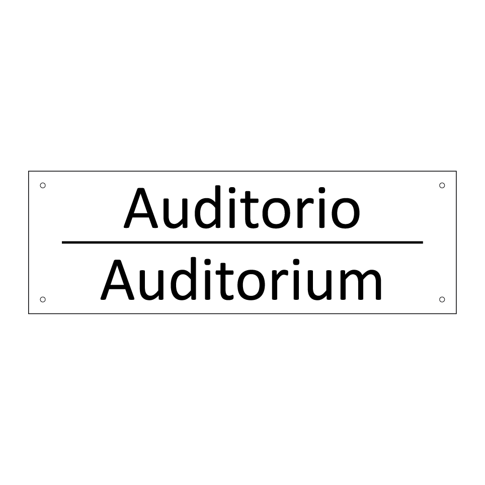 Auditorio - Auditorium