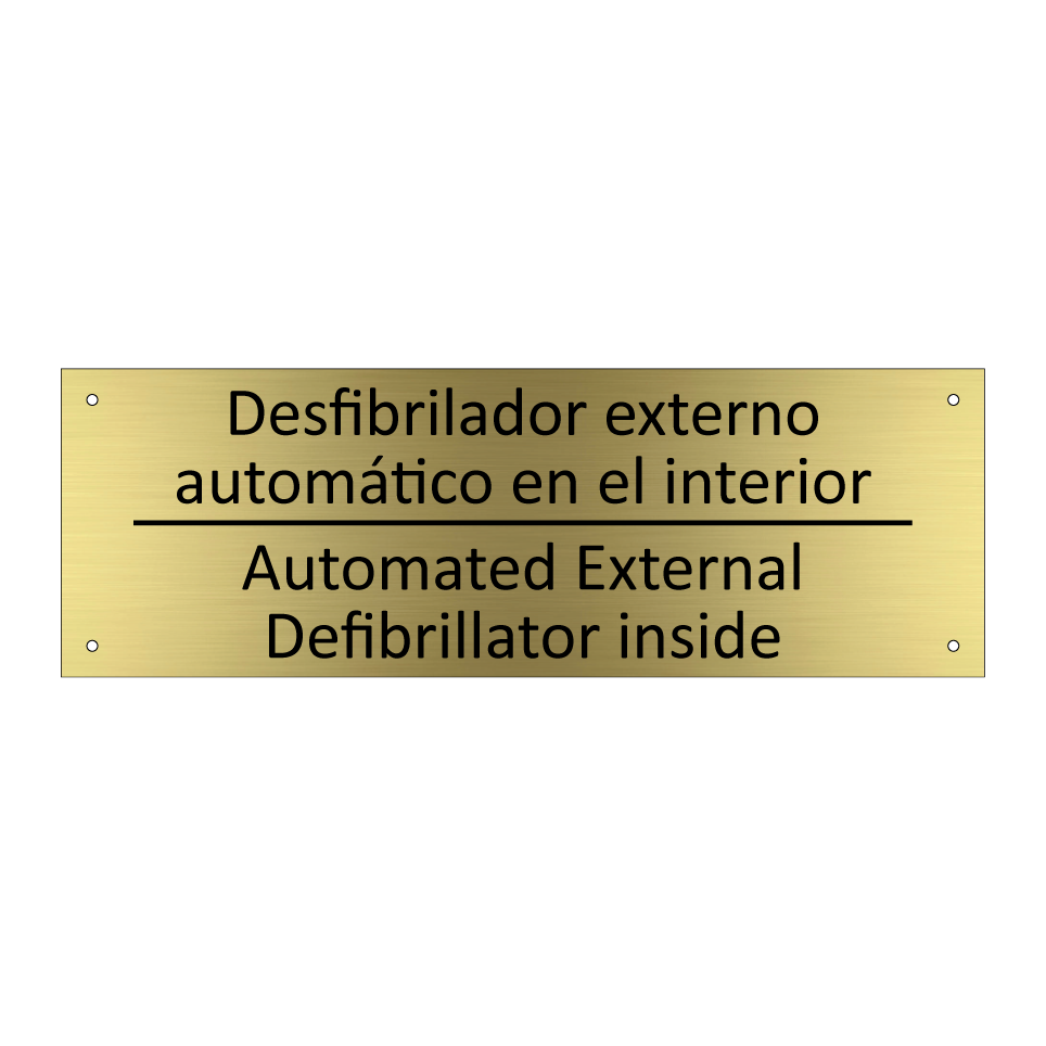 Desfibrilador externo /.../ - Automated External /.../