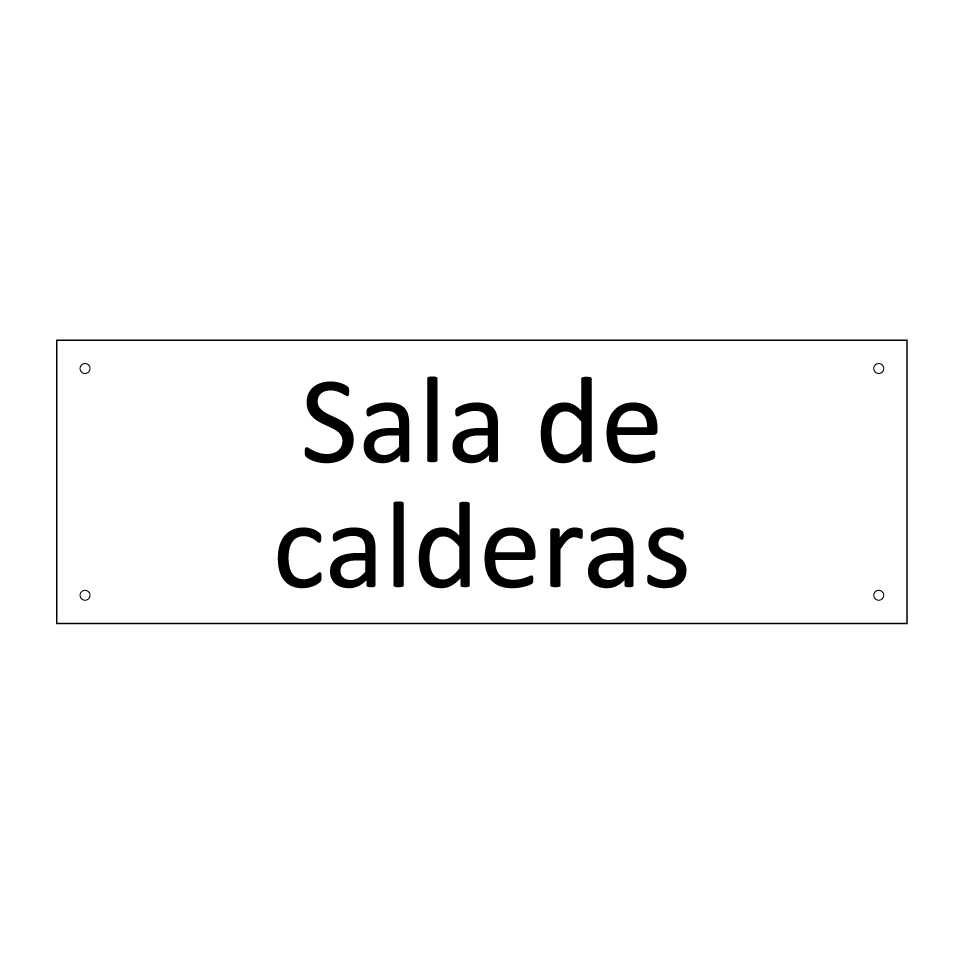 Sala de calderas