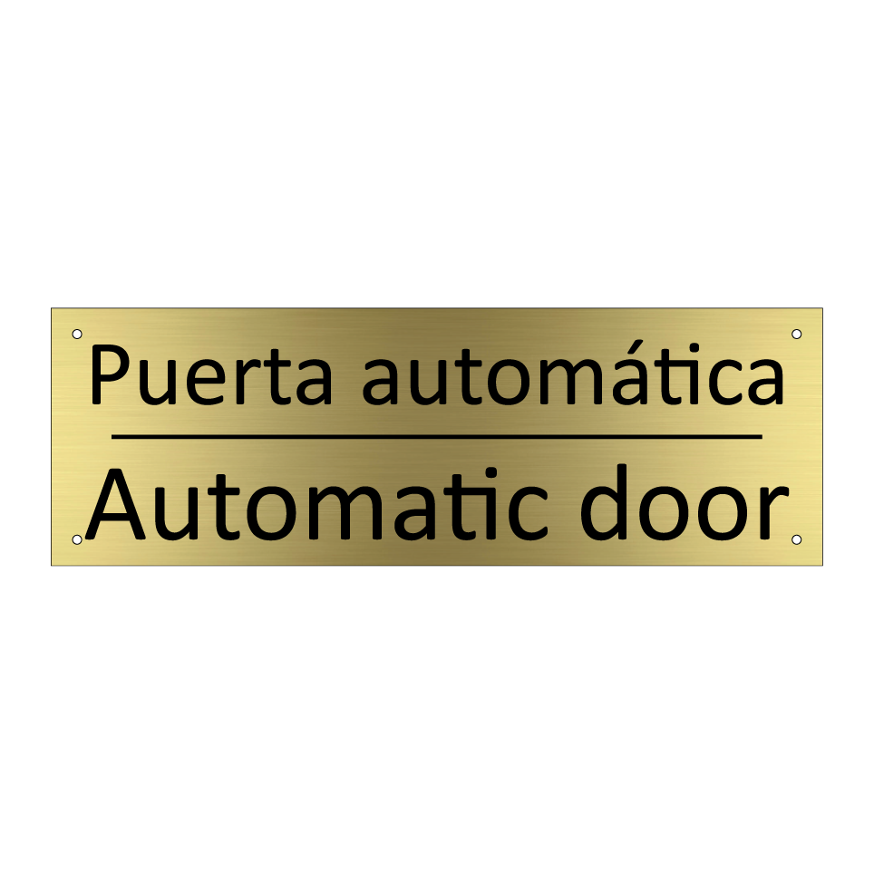 Puerta automática - Automatic door