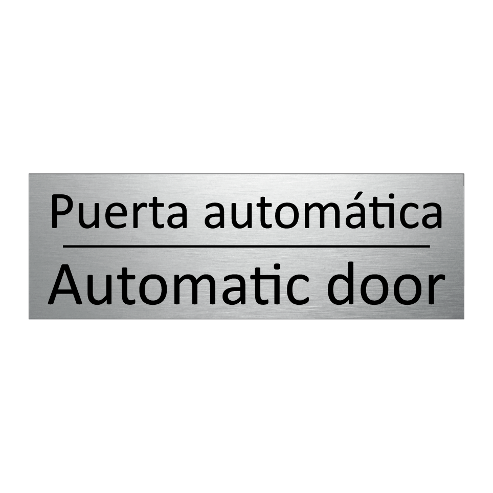 Puerta automática - Automatic door