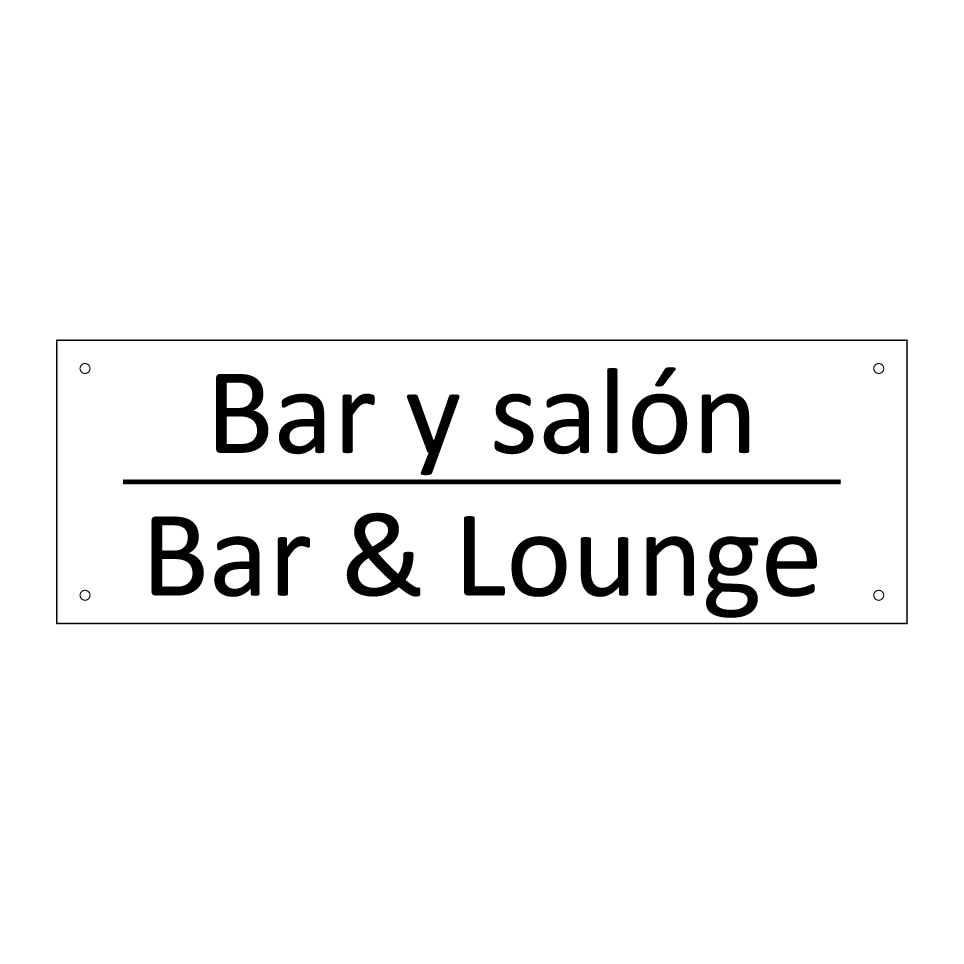 Bar y salón - Bar & Lounge