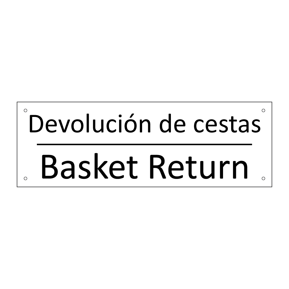 Devolución de cestas - Basket Return
