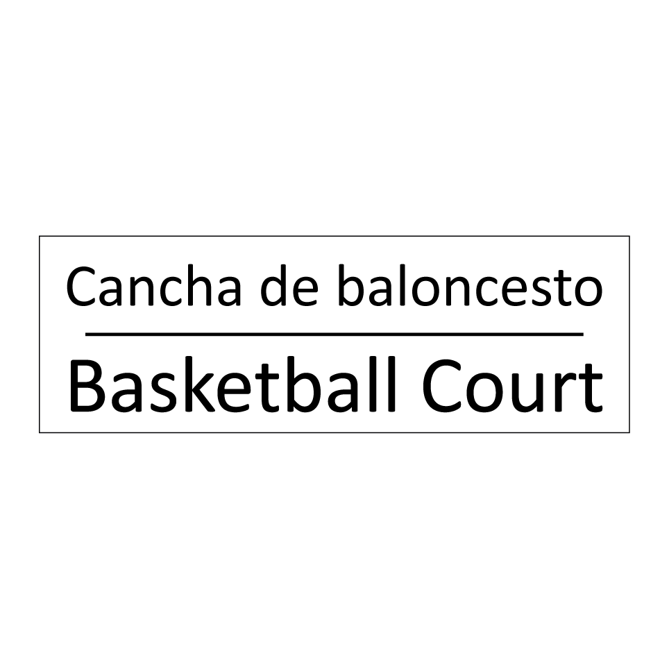 Cancha de baloncesto - Basketball Court
