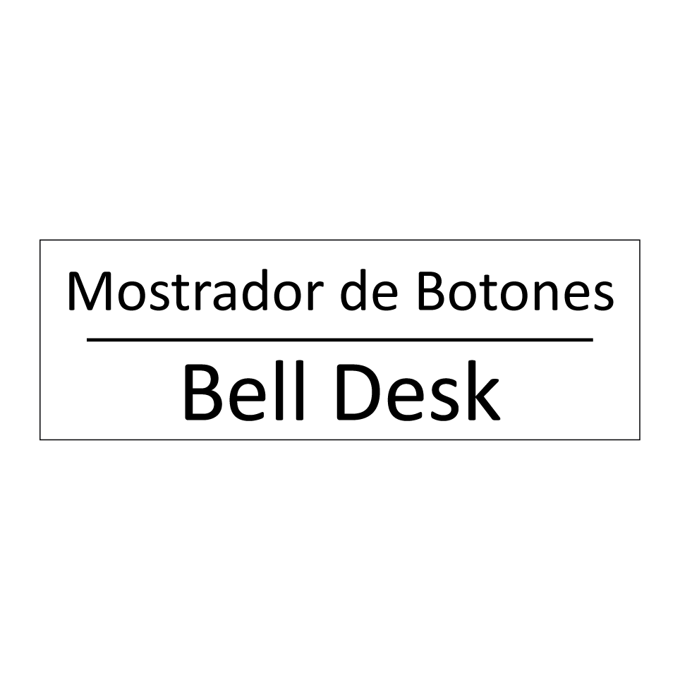 Mostrador de Botones - Bell Desk