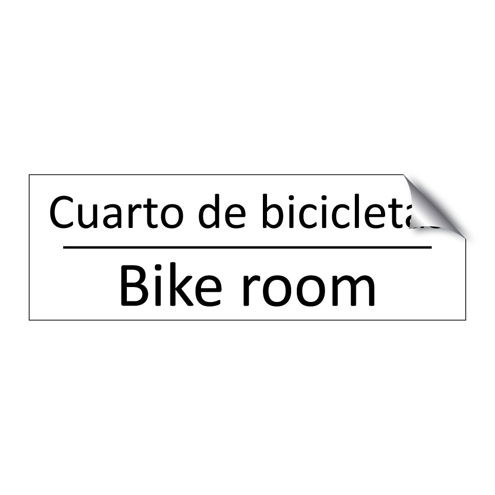 Cuarto de bicicletas - Bike room