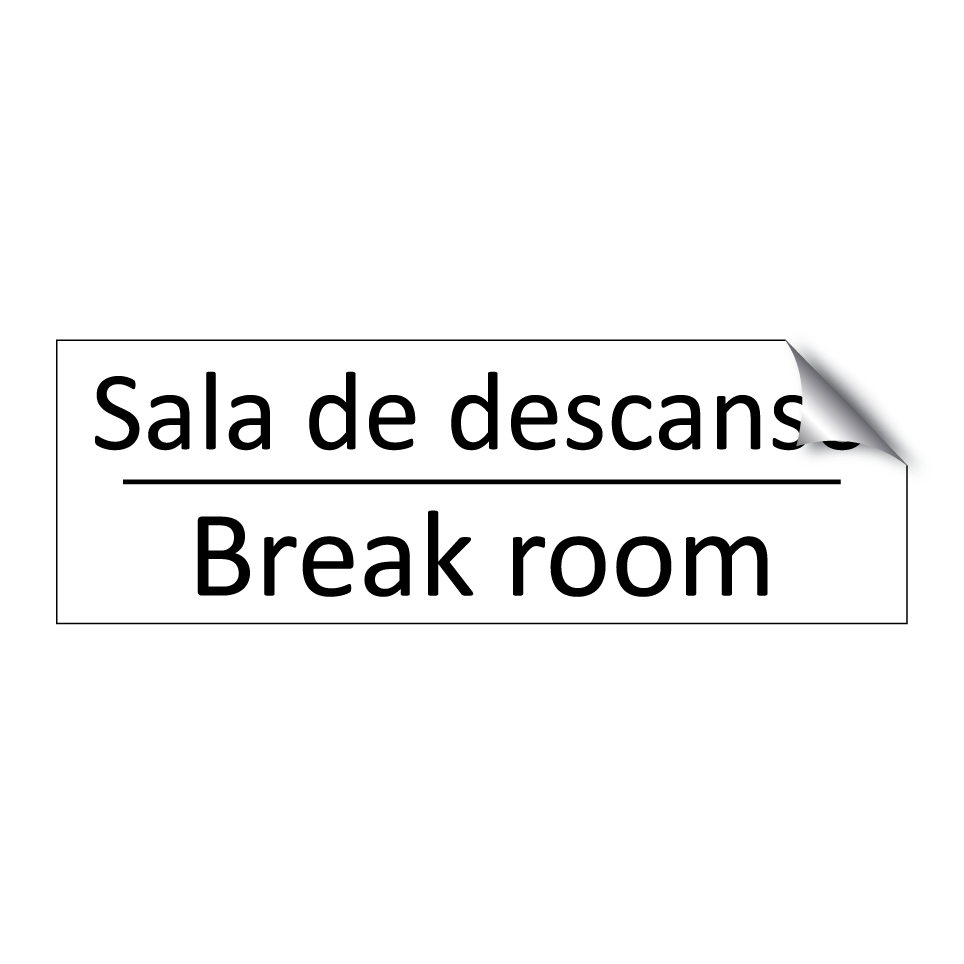 Sala de descanso - Break room