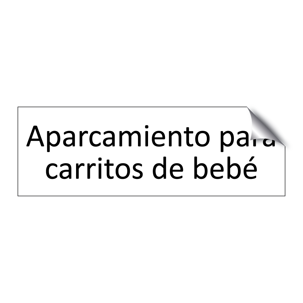 Aparcamiento para carritos de bebé