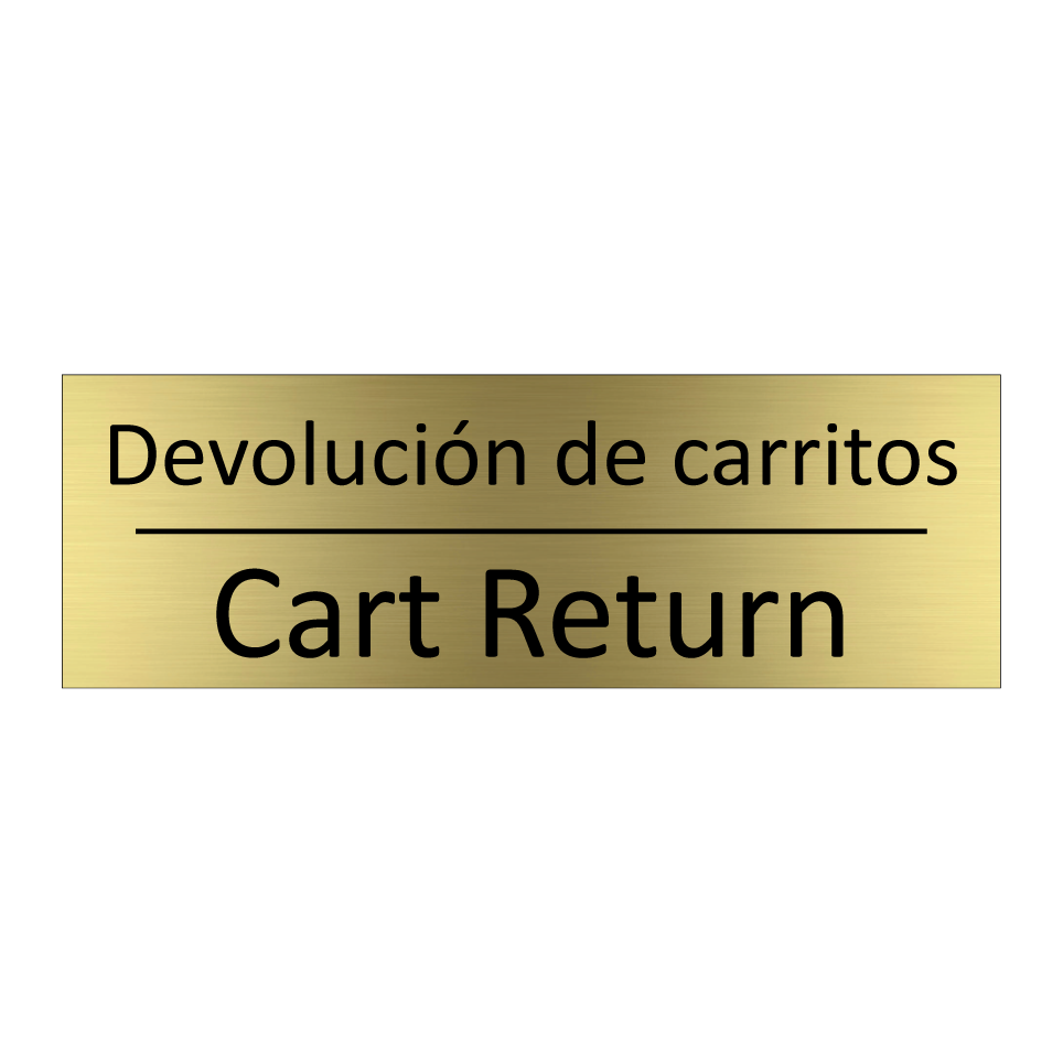 Devolución de carritos - Cart Return