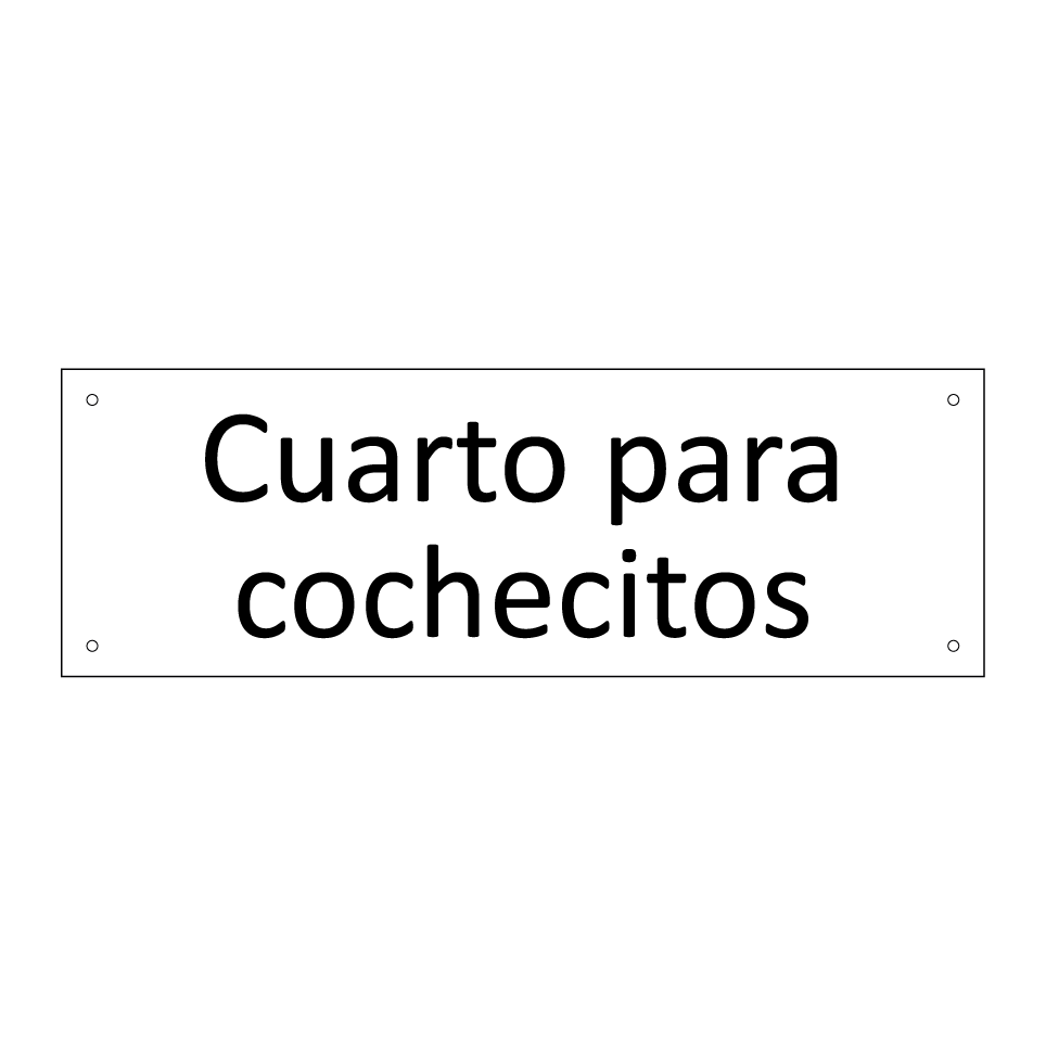 Cuarto para cochecitos