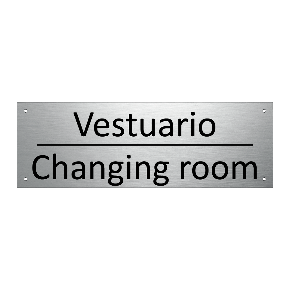 Vestuario - Changing room
