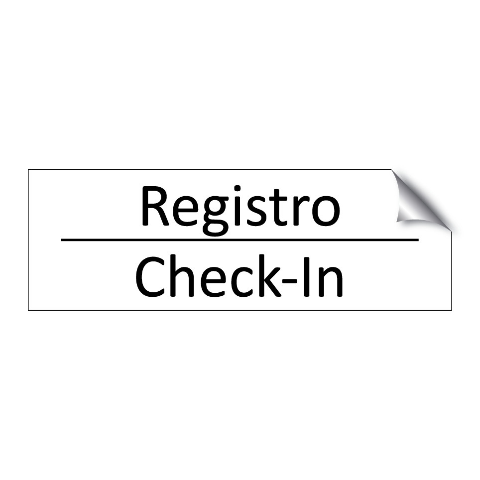 Registro - Check-In