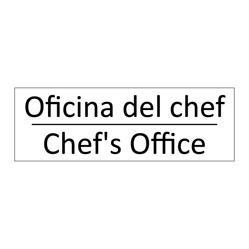 Oficina del chef - Chef's Office