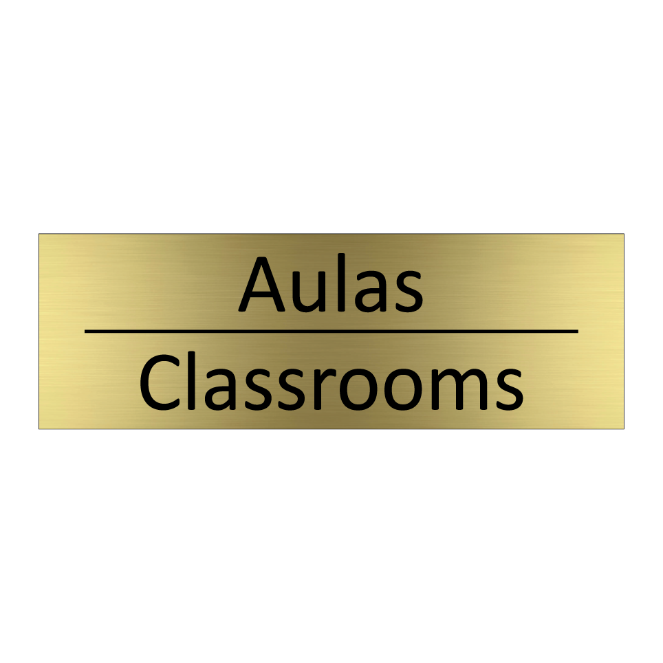 Aulas - Classrooms