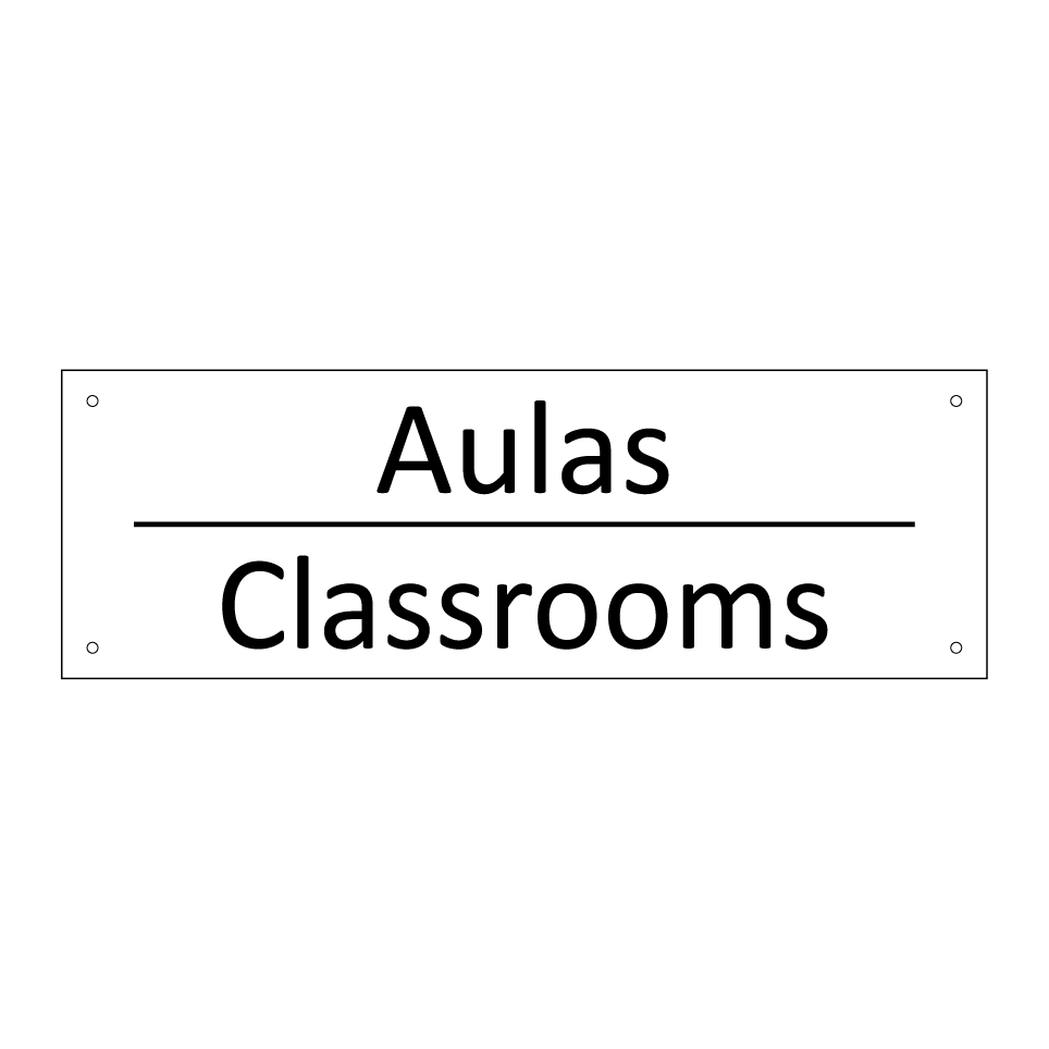 Aulas - Classrooms