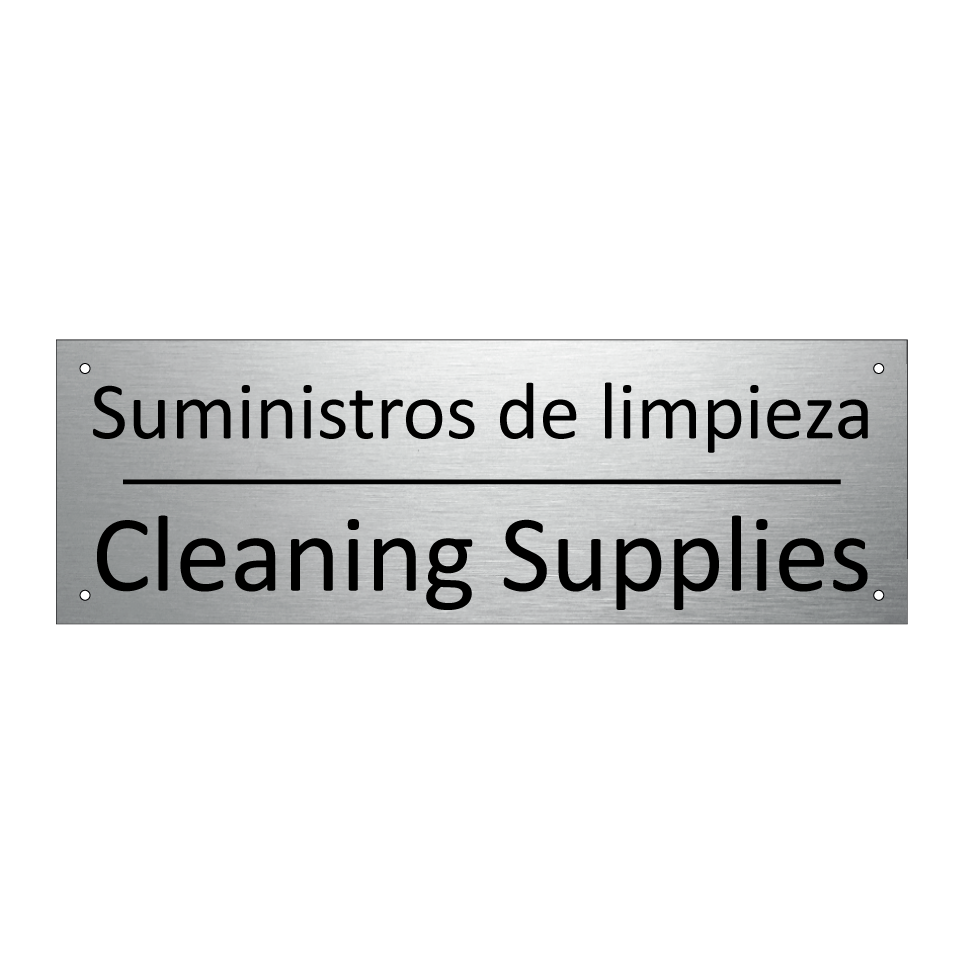 Suministros de limpieza - Cleaning Supplies