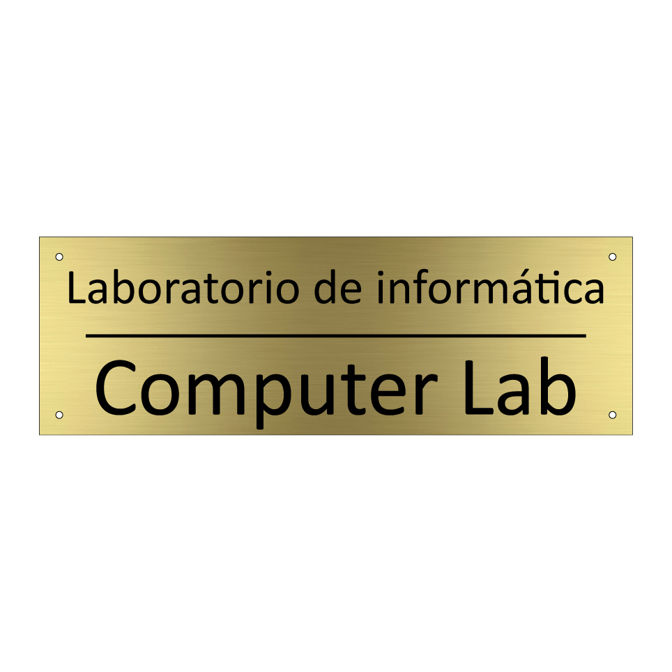 Laboratorio de informática - Computer Lab