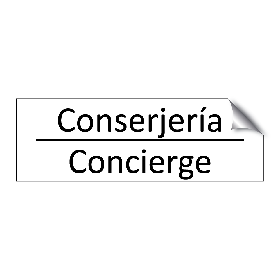 Conserjería - Concierge