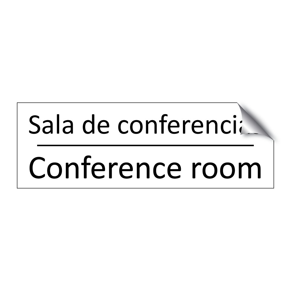 Sala de conferencias - Conference room
