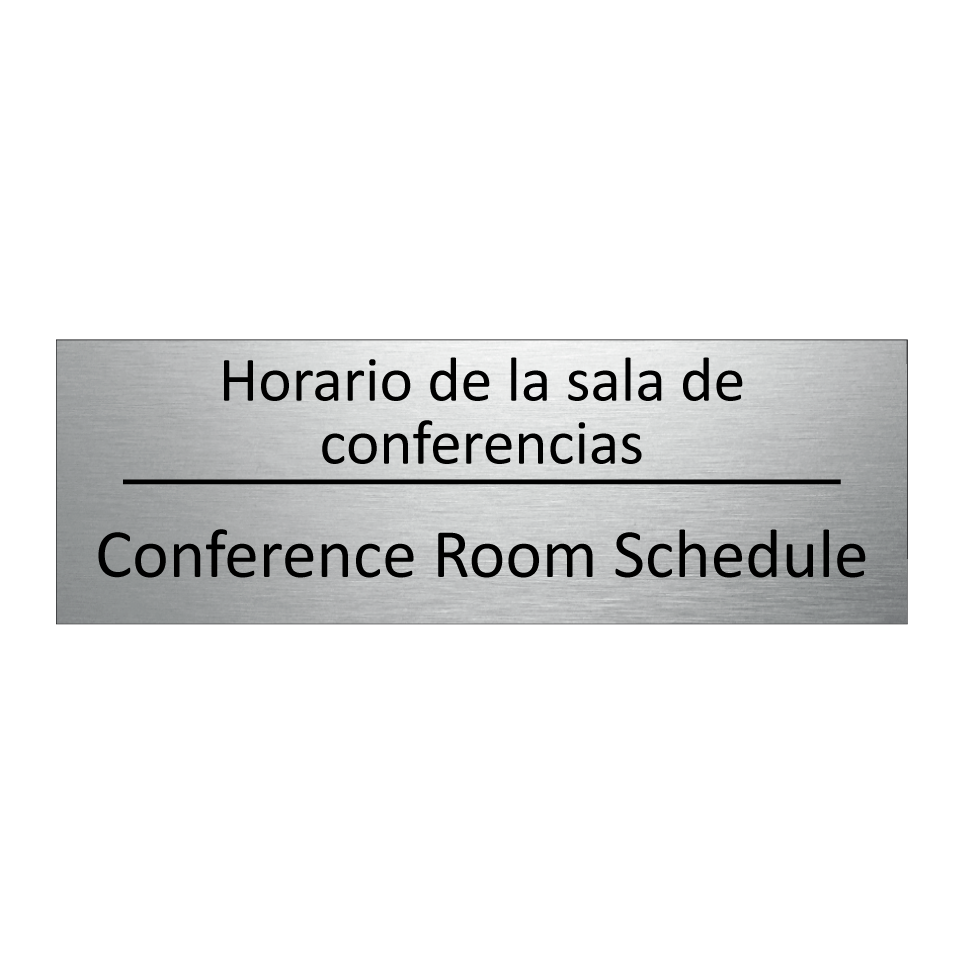 Horario de la sala de /.../ - Conference Room Schedule