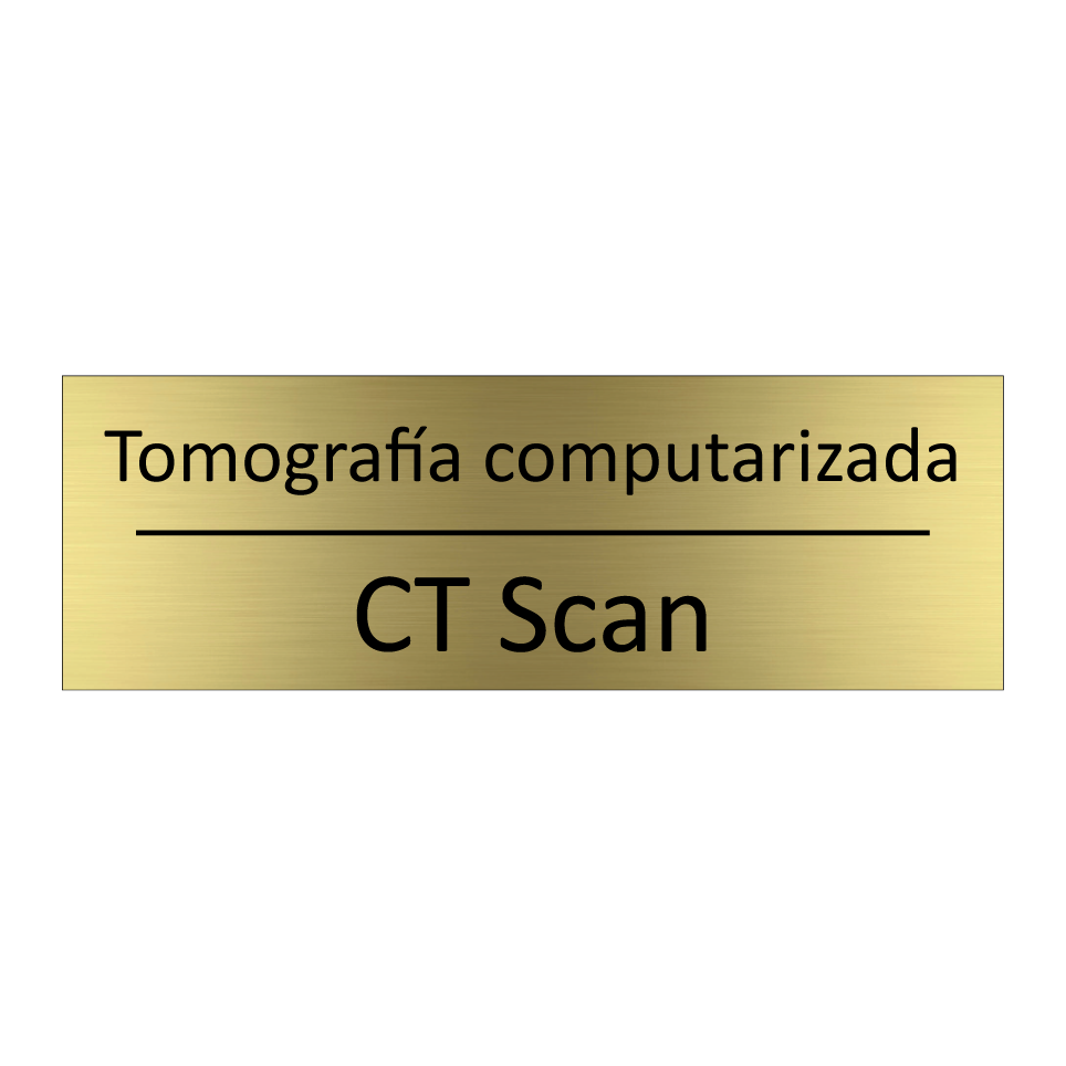 Tomografía computarizada - CT Scan