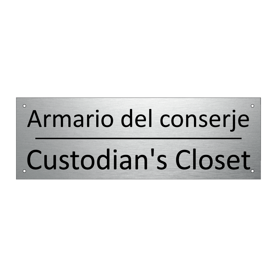 Armario del conserje - Custodian's Closet